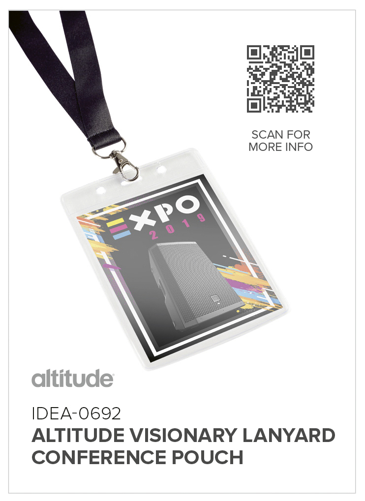 Altitude Visionary Lanyard Conference Pouch CATALOGUE_IMAGE
